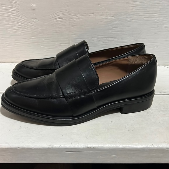 COS | Shoes | Cos Black Leather Loafers 
